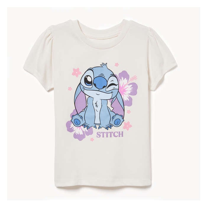 Toddler Girls' Stitch T-Shirt